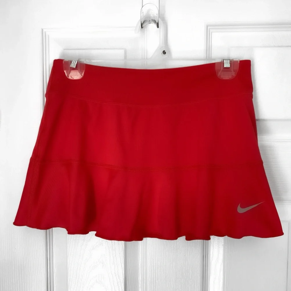 Nike Bright Red/Pink Golf Skirt - Picture 5 of 6